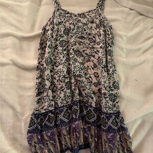 Floral Spaghetti Strap Dress
